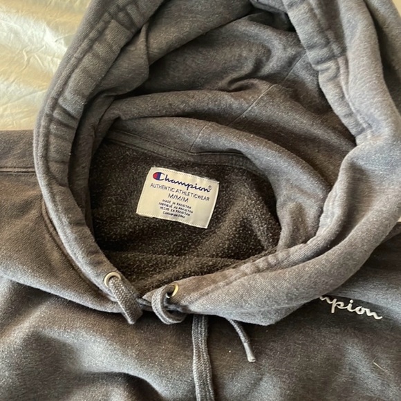 Champion Dark Gray Hoodie - Picture 3 of 3